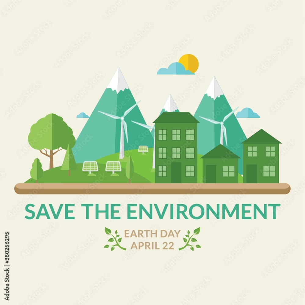 Earth day design. Earth day design.
