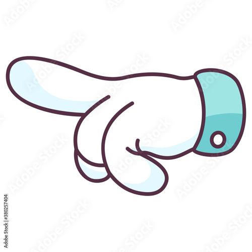 Pointing Left 