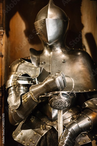 Knight's armor. photo