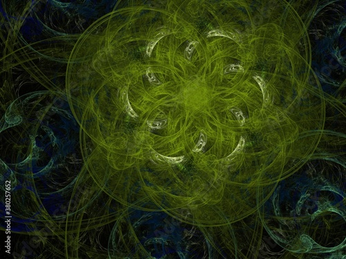 Imaginatory fractal background Image