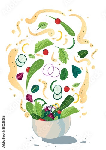 Tossed salad