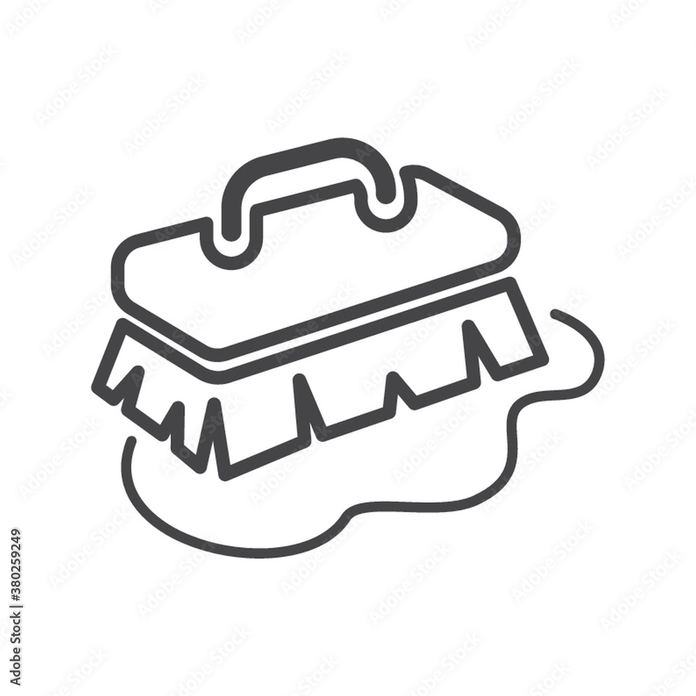 Hand scrub brush Hand scrub brush