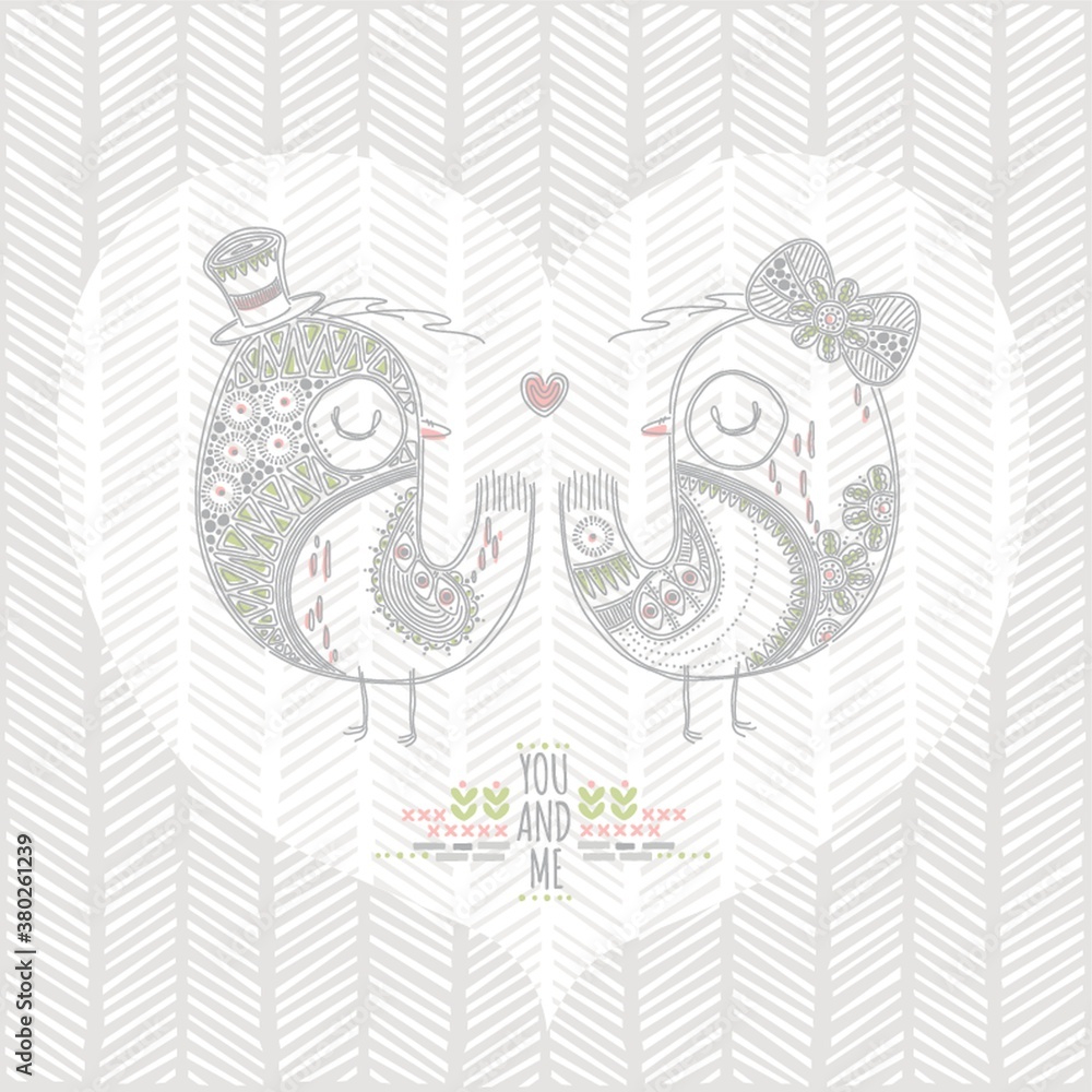 love birds background design love birds background design