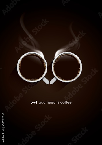 creative coffee poster