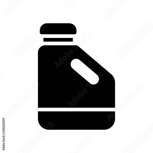 supper market or online shopping related bleach bottle or liquid can vector in solid design,