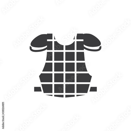 baseball catcher chest protector