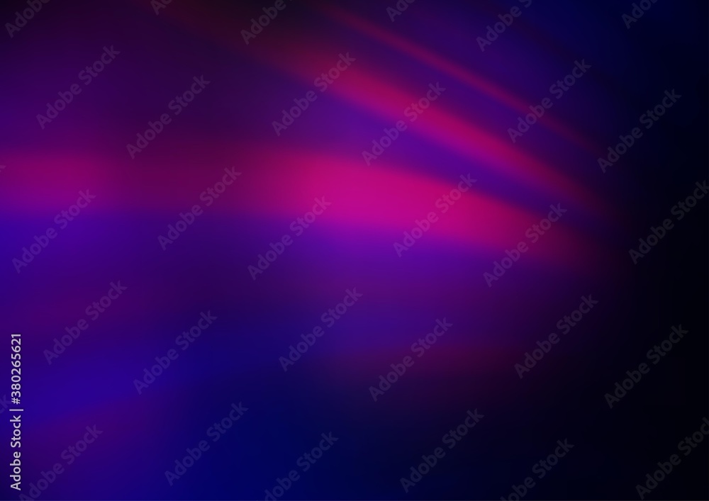 Dark Pink, Blue vector abstract blurred template. Colorful illustration in abstract style with gradient. The elegant pattern for brand book.