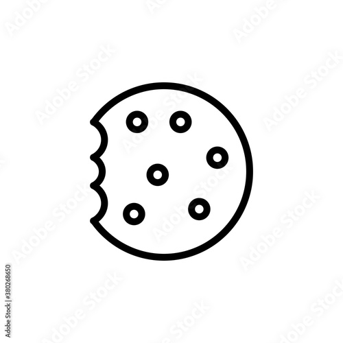 Biscuit Icon Design Vector Template illustration