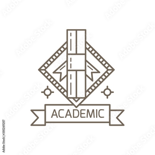 Academic logo element