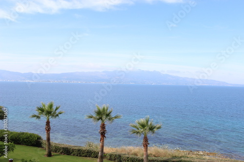 Seascape of the Aegean Sea, Turkey