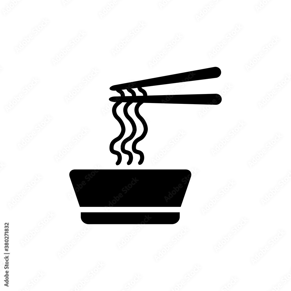 Noodle Icon Design Vector Template Illustration Noodle Icon Design Vector Template Illustration