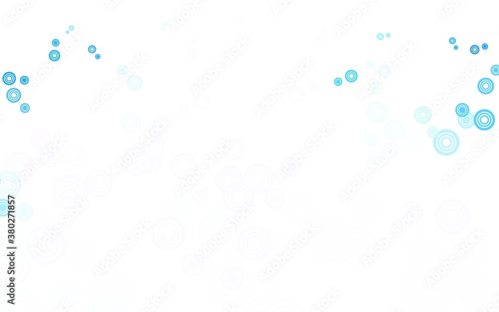 Light BLUE vector backdrop with dots.