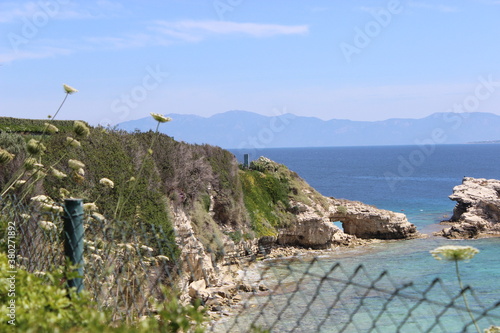 Seascape of the Aegean Sea, Turkey