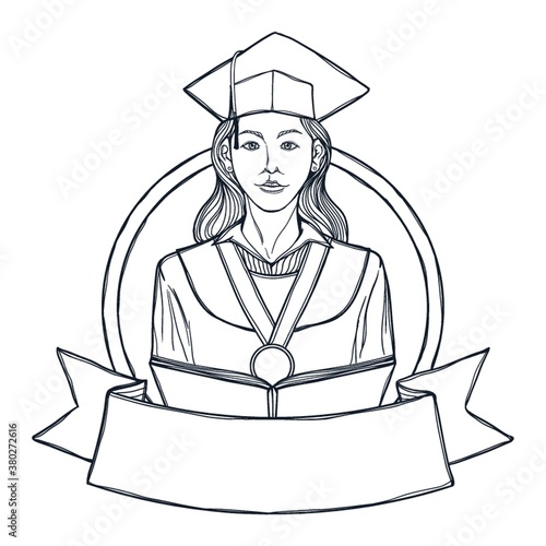 female graduate