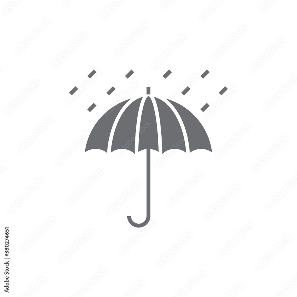 umbrella in the rain