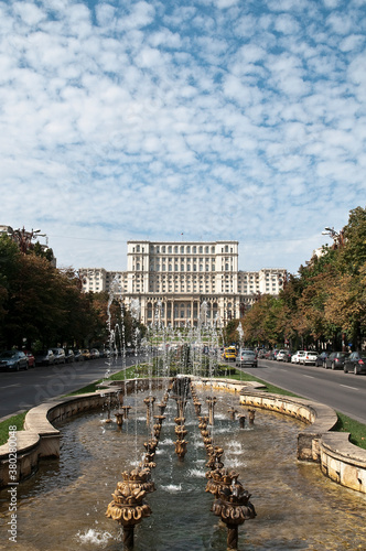 Parliament's fountains photo