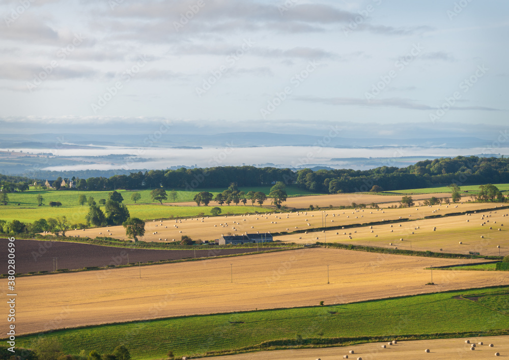Farmland after Harvest, Scottish Border, Scotland