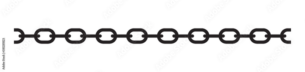 Obraz premium chained pattern border design