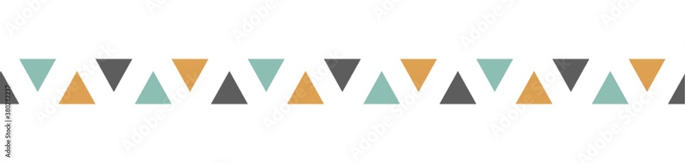 triangular pattern border design triangular pattern border design