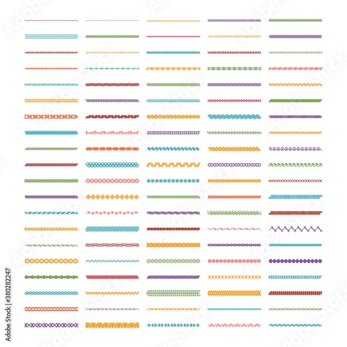 abstract border design collection
