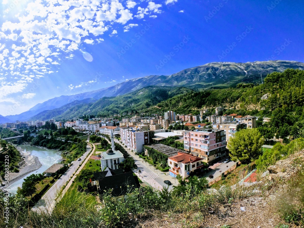 bridge over the river