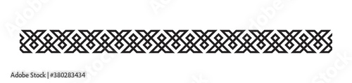 welsh pattern border design