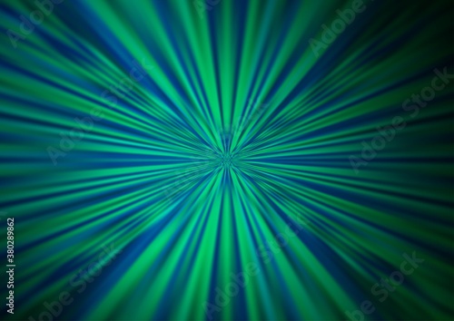 Dark Blue, Green vector abstract blurred background. An elegant bright illustration with gradient. The best blurred design for your business.