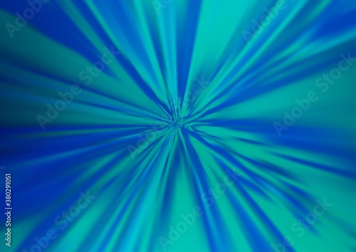 Light BLUE vector blurred shine abstract template. Colorful illustration in blurry style with gradient. The blurred design can be used for your web site.