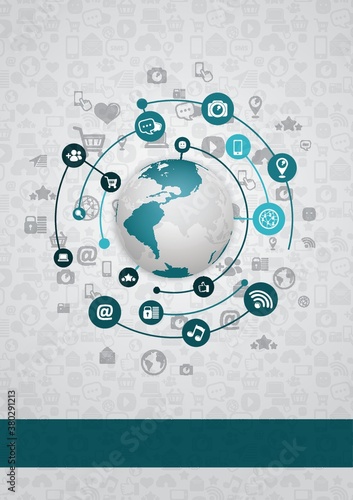social media concept
