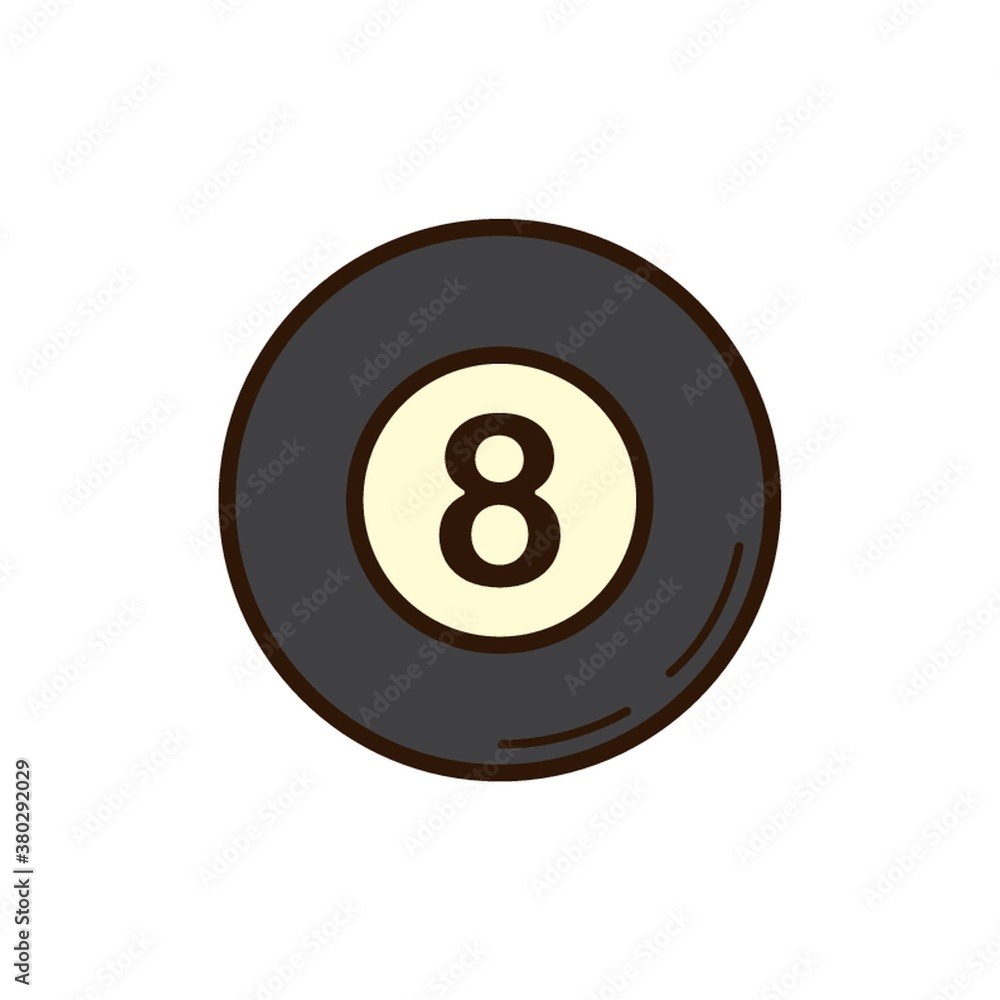 black billiard ball black billiard ball