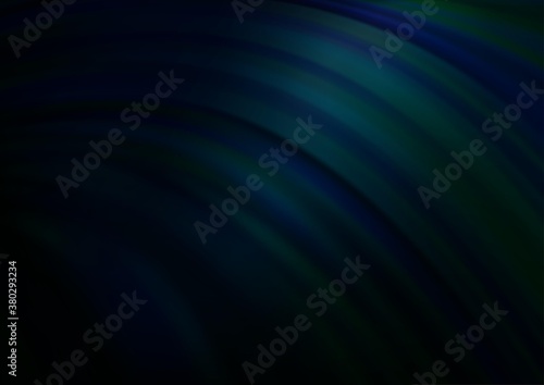 Dark BLUE vector background with lamp shapes. A completely new color illustration in marble style. A new texture for your ad, booklets, leaflets.
