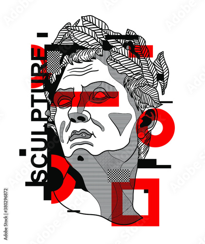 Crazy red style. Galius Caesar