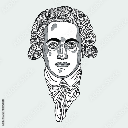 Johann Wolfgang von Goethe. 