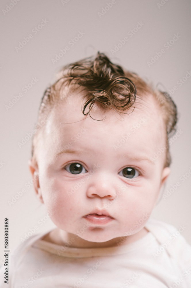 Studio baby portrait Studio baby portrait