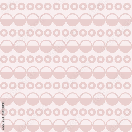 Graphic Baby Pink Vector dotted seamless pattern