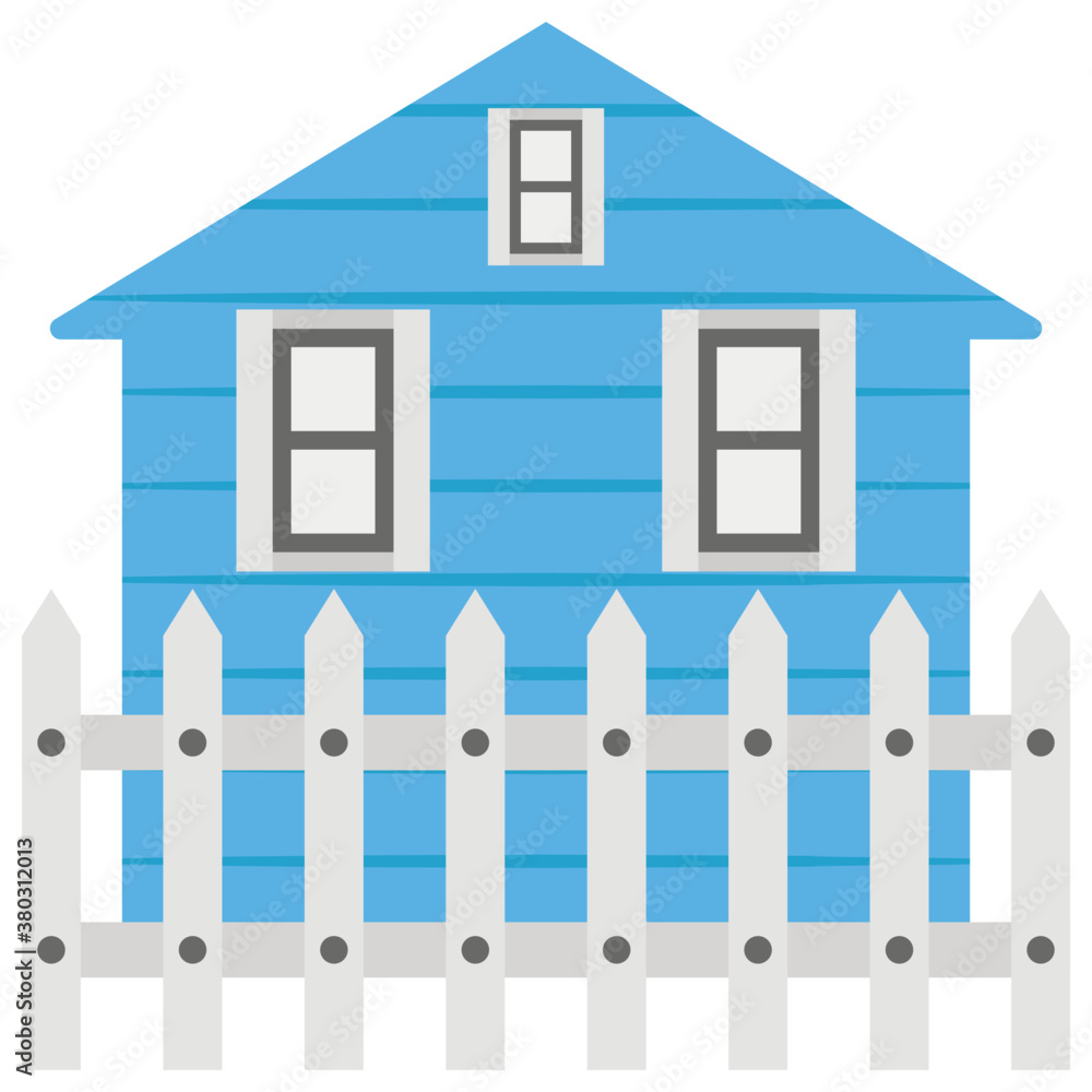 Fototapeta premium Home Fence