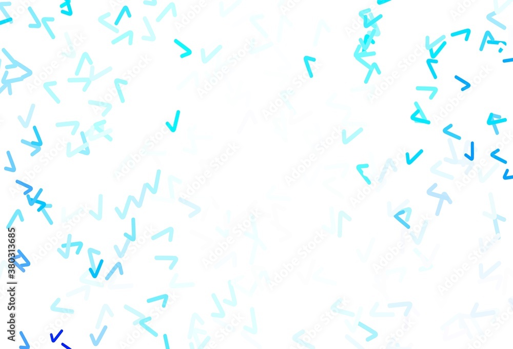 Light BLUE vector pattern with wry lines. Light BLUE vector pattern with wry lines.