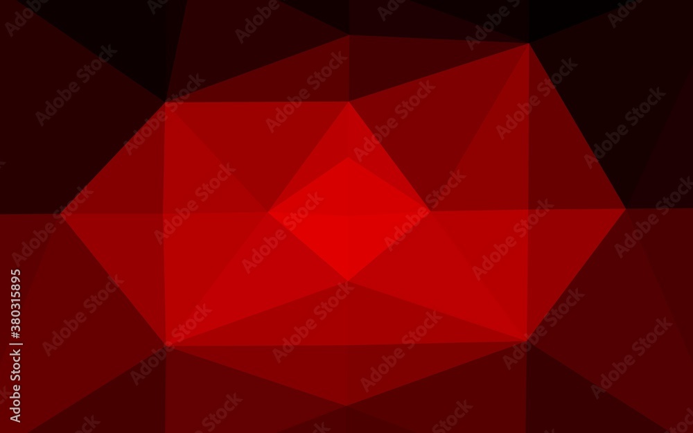 Dark Red vector low poly cover. A sample with polygonal shapes. Completely new template for your business design. Dark Red vector low poly cover. A sample with polygonal shapes. Completely new template for your business design.