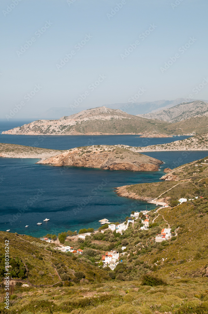 Small village near Fourni, Fourni Islands, Greece. Small village near Fourni, Fourni Islands, Greece.