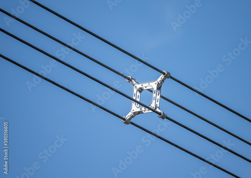 Power line spacer