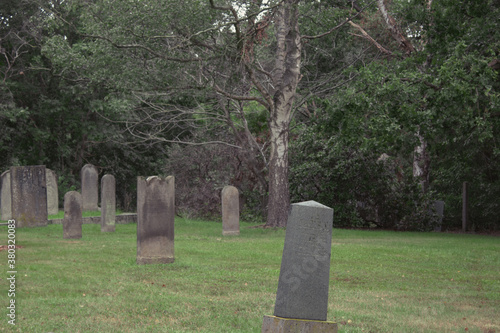 Gräber auf einem jüdischen Friedhof, Niedersachsen, Deutschland