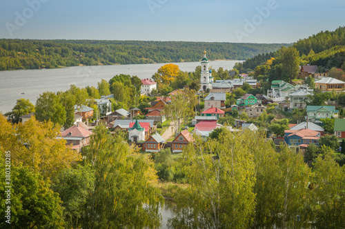 View of Plyos, Russia