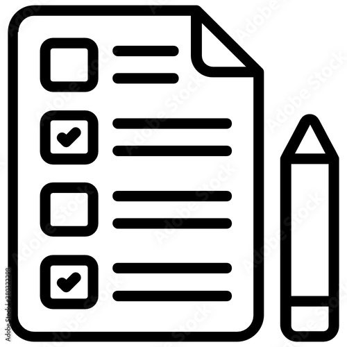 
A means of gathering information for a survey, questionnaire,
