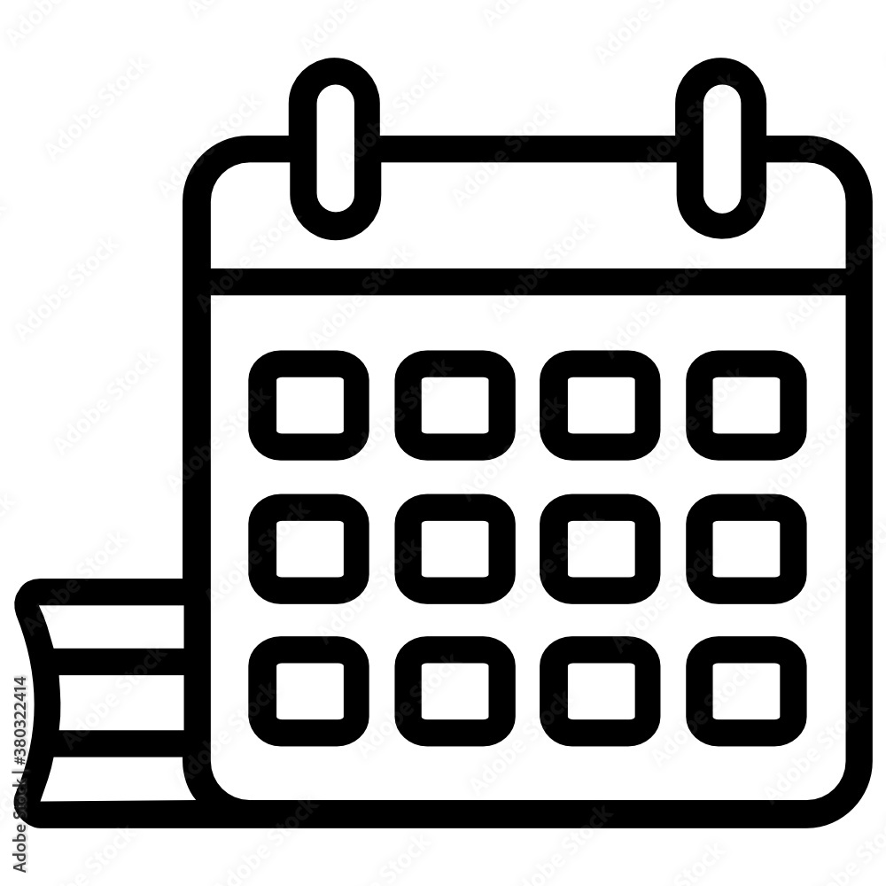 Vector of timetable in editable flat style
Vector of timetable in editable flat style