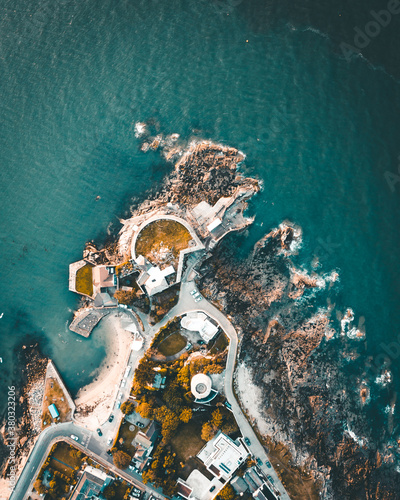 Photography Top down view of Forty Foot
