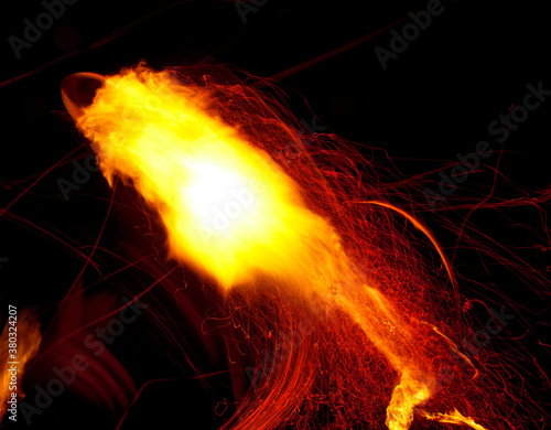 Fireball in Motion photo