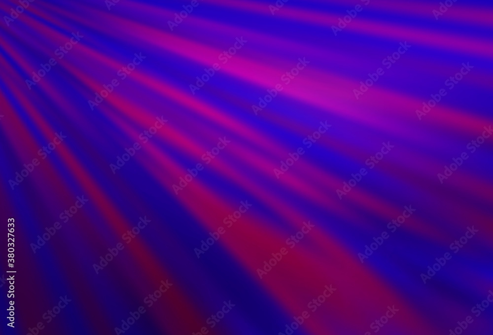 Fototapeta premium Light Purple vector backdrop with long lines.