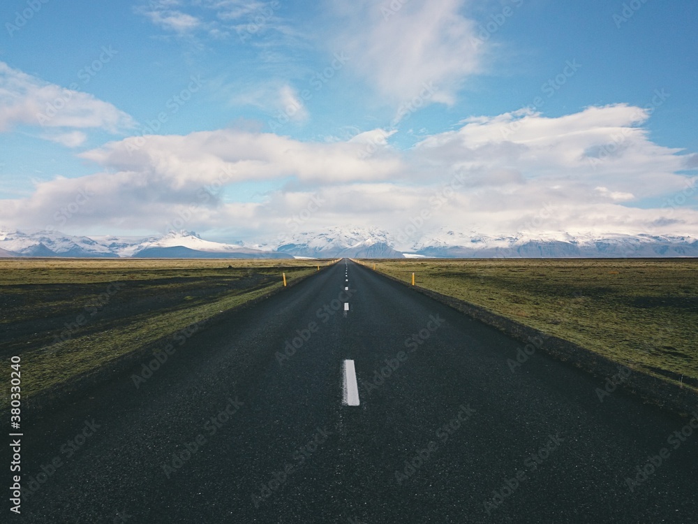 Amazing road perspective at Amazing road perspective at