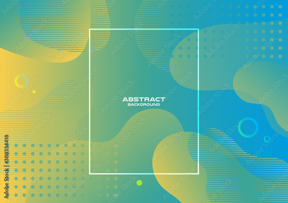 Abstract background for design,Fluid gradient liquid abstract geometric shapes banner and brochure . Vector and illustration.
