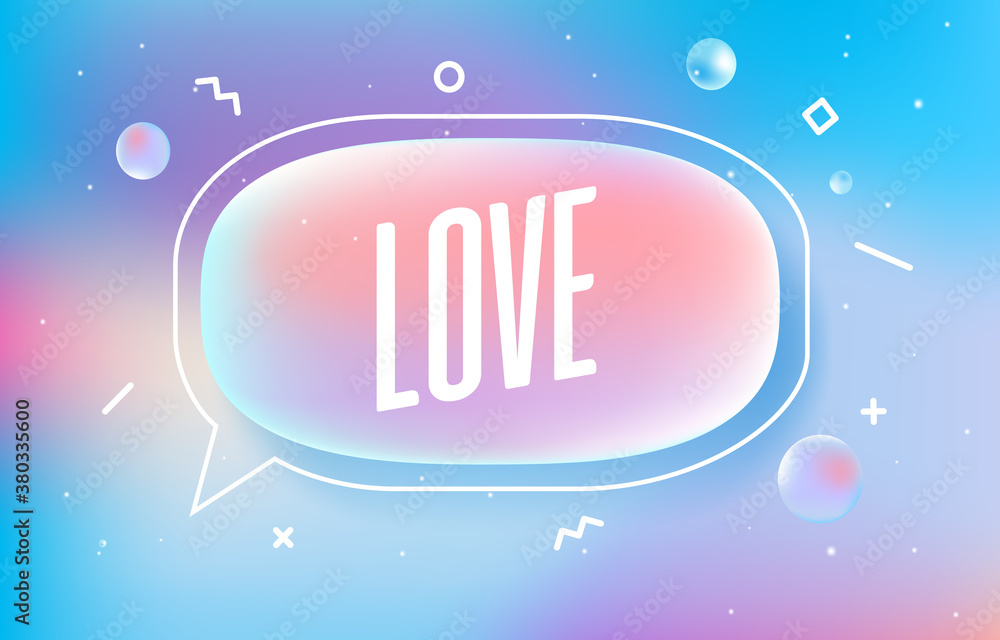 LOVE in design banner. vector template for web, print, presentation LOVE in design banner. vector template for web, print, presentation